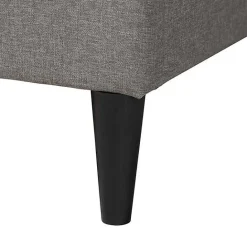 Hot Kirklands Home Button Tufted Headboard Full Platform Bed Gray