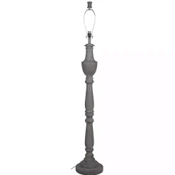 Online Kirklands Home Carved Urn Floor Lamp Gray