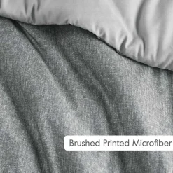 Clearance Kirklands Home Chambray 2-pc. Twin/Twin XL Comforter Set Gray