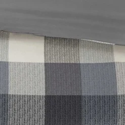 Kirklands Home Gray Check California King 7-pc. Comforter Set