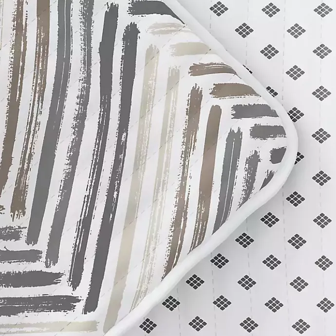 Online Kirklands Home Gray Chevron Reversible 3-pc. King Quilt Set