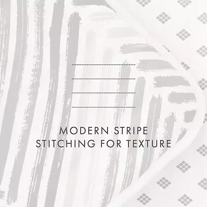 Online Kirklands Home Gray Chevron Reversible 3-pc. King Quilt Set