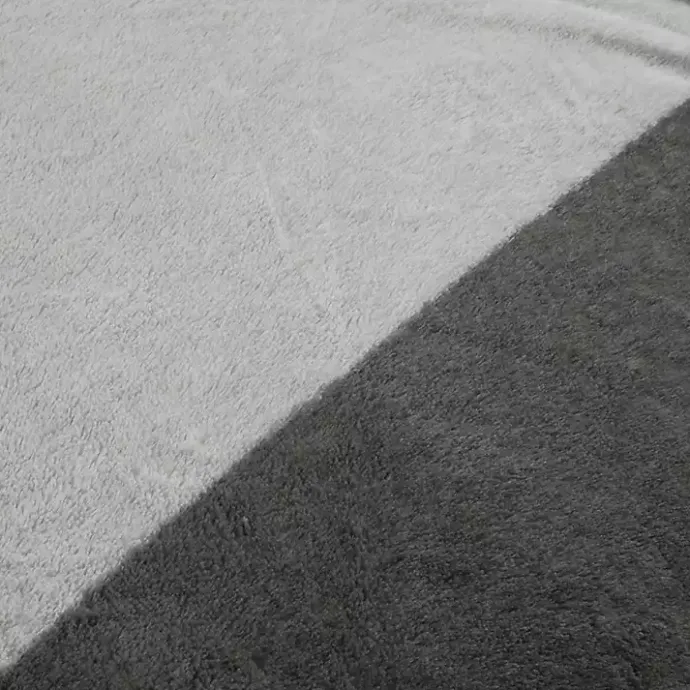 Outlet Kirklands Home Color Block 3-pc. King Comforter Set Gray