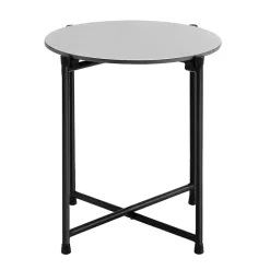Discount Kirklands Home Concrete Top Outdoor Cocktail Table Gray