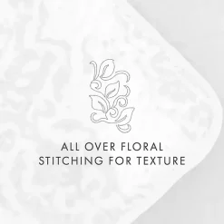 Outlet Kirklands Home Gray Damask Reversible 2-pc. Twin Quilt Set