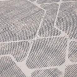 Best Kirklands Home Diamond Cushioned Kitchen Mat Gray