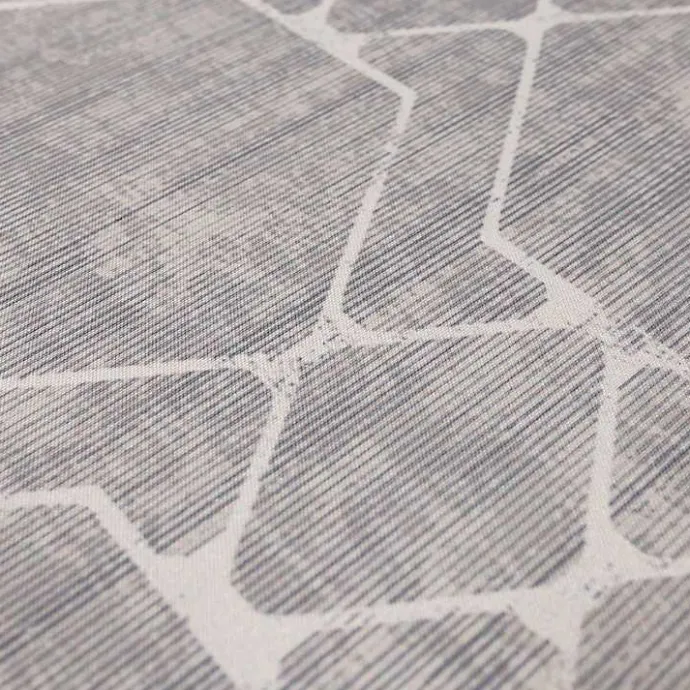 Best Kirklands Home Diamond Cushioned Kitchen Mat Gray