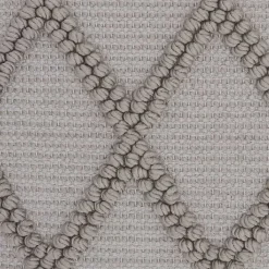 Sale Kirklands Home Diamond Lattice Throw Pillow Gray