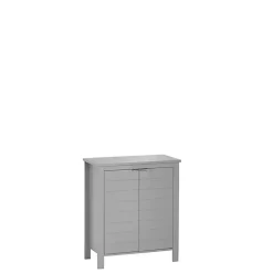 Hot Kirklands Home 2-Door Floor Cabinet Gray