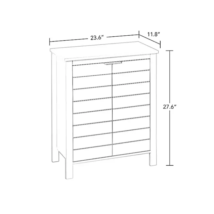 Hot Kirklands Home 2-Door Floor Cabinet Gray