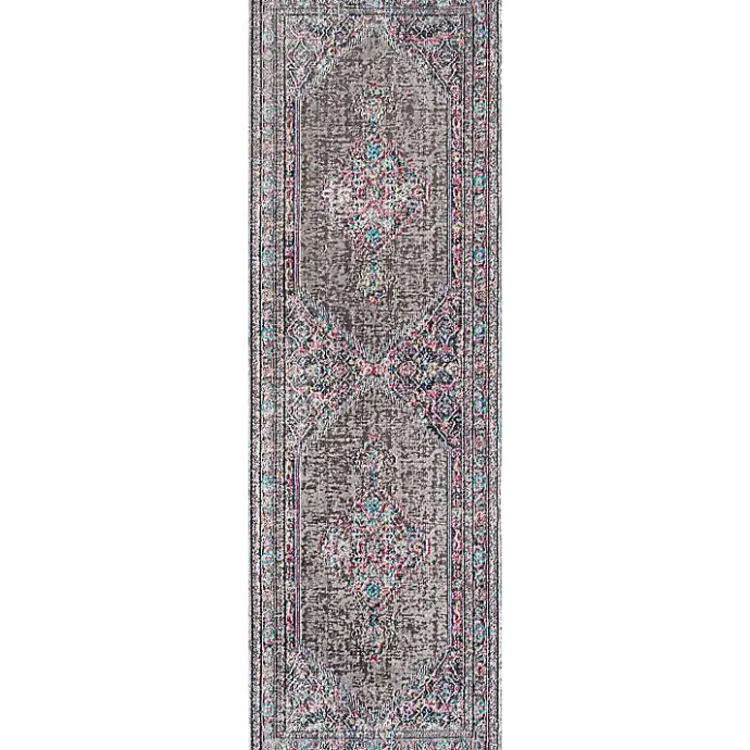 Sale Kirklands Home Gray Dortha Runner