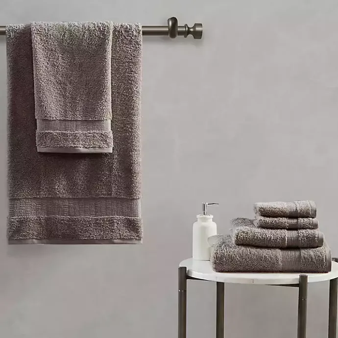 Hot Kirklands Home Egyptian Cotton 6-pc. Towel Set Gray
