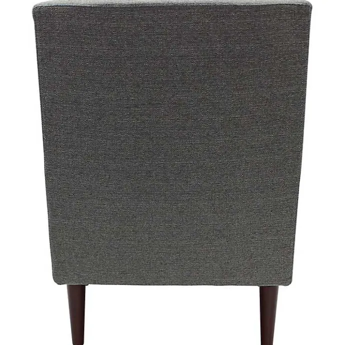 New Kirklands Home Ellen Rolled Arms Accent Chair Gray