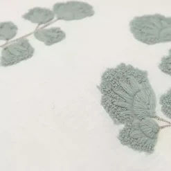 Best Kirklands Home Gray Embroidered Floral Throw Pillow