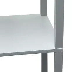 Hot Kirklands Home Etagere Shelf Charging Floor Lamp Gray