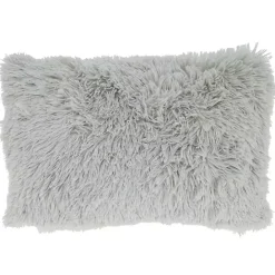 Best Kirklands Home Faux Fur Lumbar Pillow Gray