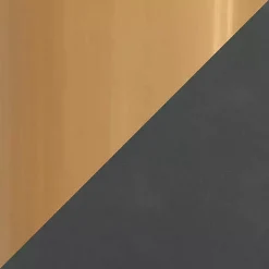 New Kirklands Home Faux Leather Marge Counter Stools, Set of 2 Gray