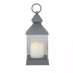 Sale Kirklands Home Flameless LED Candle Lantern Gray