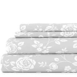 Outlet Kirklands Home Garden 4-pc. Full Sheet Set Gray