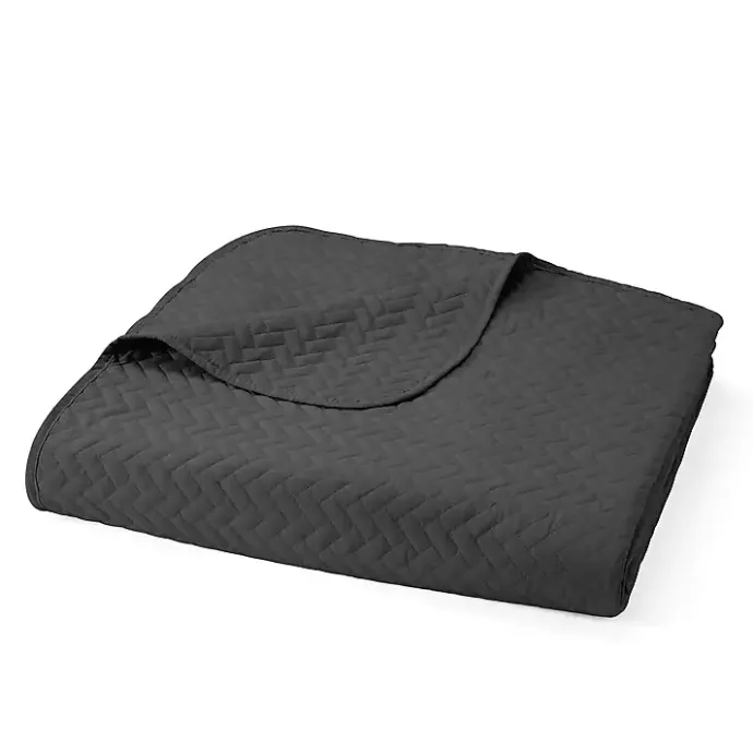 Hot Kirklands Home Herring 3-pc. Queen Quilted Coverlet Set Gray