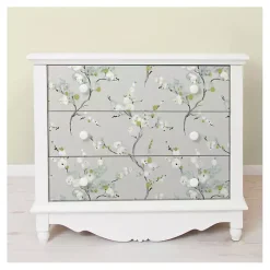 Discount Kirklands Home Gray Japanese Blossom Peel & Stick Wallpaper