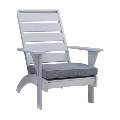 Online Kirklands Home Lanier Chair with Cushion Gray