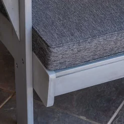 Online Kirklands Home Lanier Chair with Cushion Gray