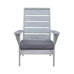Online Kirklands Home Lanier Chair with Cushion Gray