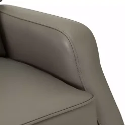 Best Kirklands Home Leather Swivel Rocker Recliner Gray