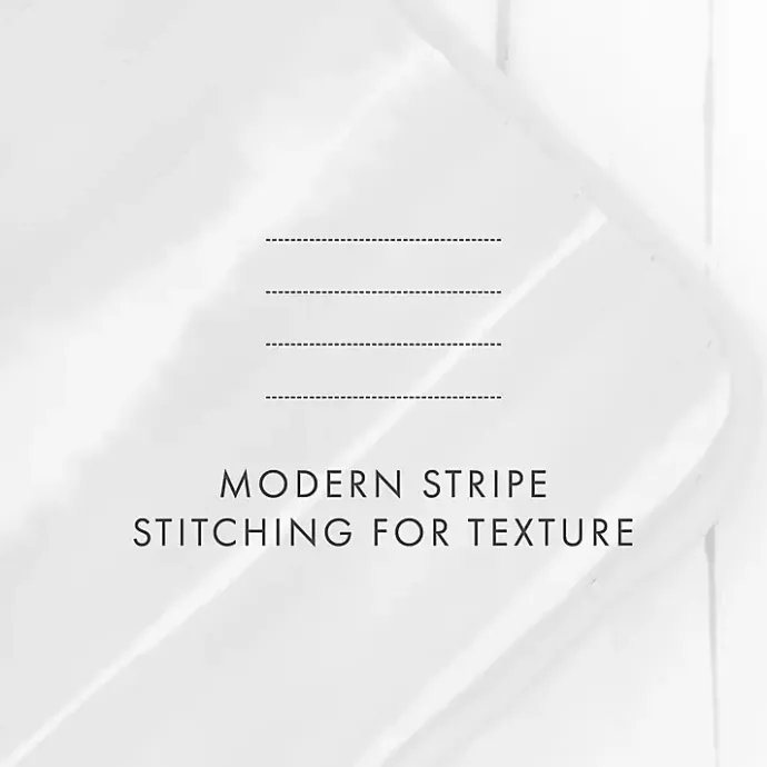 Outlet Kirklands Home Gray Linear Reversible 2-pc. Twin Quilt Set