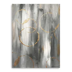 New Kirklands Home Gray Matter Abstract Canvas Art Print