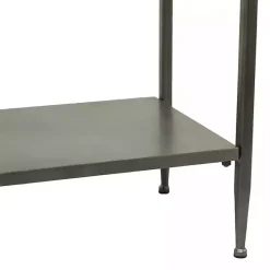 Clearance Kirklands Home Gray Metal and Wood Console Table