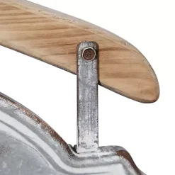 Kirklands Home Metal Laundry Room Wall Plaque Gray