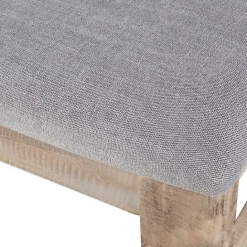 Kirklands Home Gray Natural Wooden Sonoma Dining Chairs, Set of 2 Tan