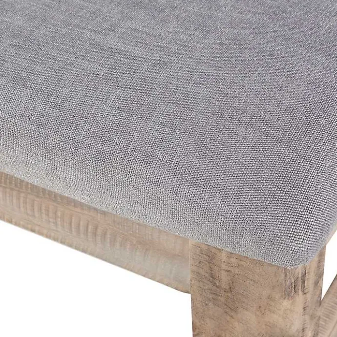 Kirklands Home Gray Natural Wooden Sonoma Dining Chairs, Set of 2 Tan