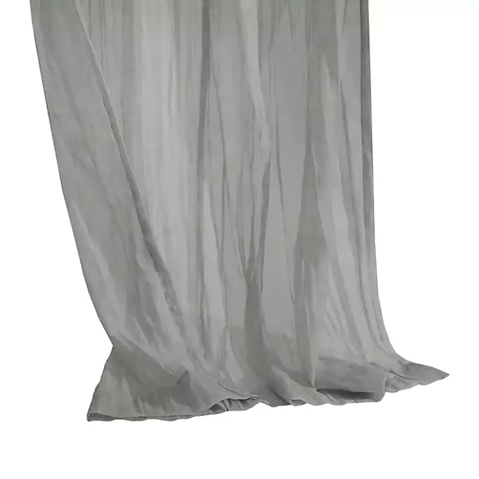 Sale Kirklands Home Paloma Curtain Panel, 63 in. Gray