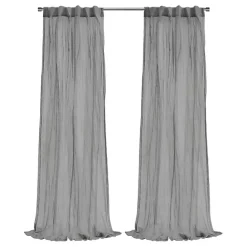 Clearance Kirklands Home Paloma Curtain Panel, 108 in. Gray