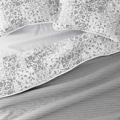 Best Kirklands Home Gray Patchwork Reversible 3-pc. King Quilt Set