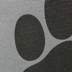 Clearance Kirklands Home Gray Paw Print Round Basket with Handles