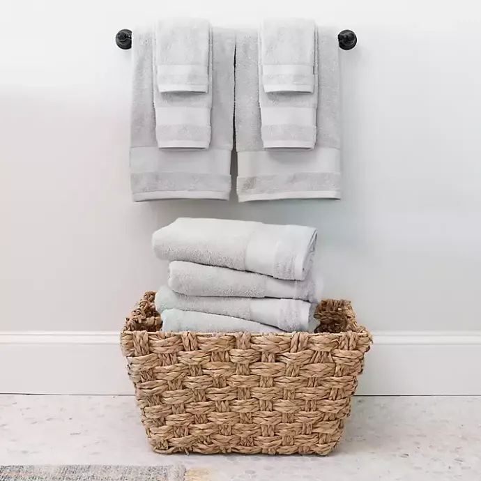 Clearance Kirklands Home 6-pc. Essential Cotton Bath Towels Gray