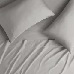 Best Kirklands Home Pima Cotton Sateen 4-pc. King Sheet Set Gray