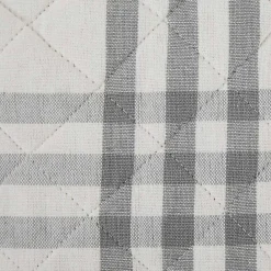 Clearance Kirklands Home Gray Plaid Eat Drink Enjoy 4-pc. Dish Towel Set