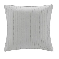 Discount Kirklands Home Quilted Euro Sham Gray
