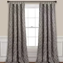 Clearance Kirklands Home Ravello Pintuck Curtain Panel, 84 in. Gray