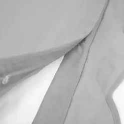 Discount Kirklands Home Gray Scallop Edge 3-pc. Full/Queen Duvet Cover Set