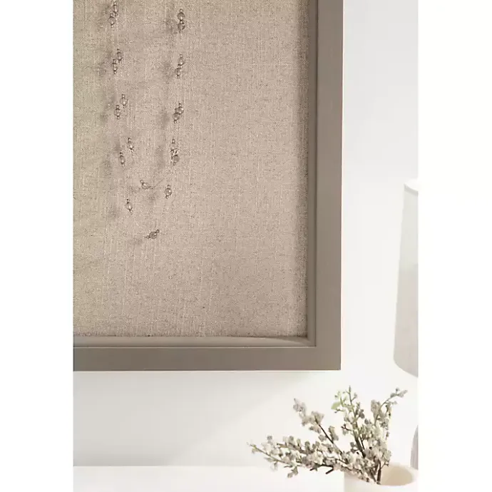 Hot Kirklands Home Scalloped Arch Fabric Pinboard Gray