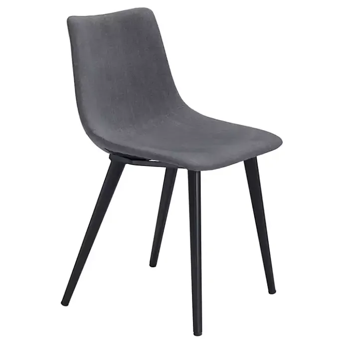 Sale Kirklands Home Scooped Daniel Dining Chairs, Set of 2 Gray