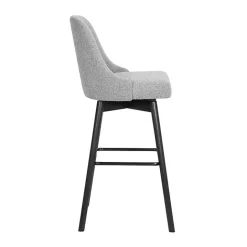 New Kirklands Home Sicily Swivel Counter Stool Gray