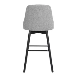 New Kirklands Home Sicily Swivel Counter Stool Gray