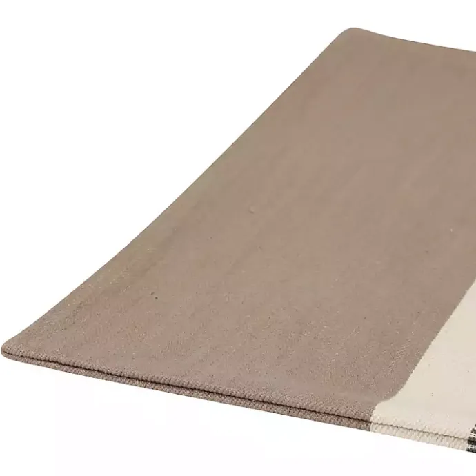 Online Kirklands Home Single Stripe Pillow Gray